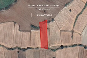 KARACABEY SUBAŞI'NDA SATILIK 4.900 M2 FIRSAT ARAZİ