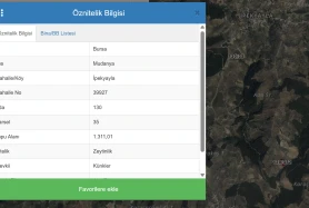 Mudanya İpekyayla 1311 m² Müstakil Parsel Köye Yakın Zeytinlik