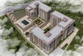 Modern Mimari & Zengin Sosyal Donatılar ile 3+1 Daireler