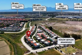 SASALI FLAMİNGO 2 SİTESİ'NDE TADİLATLI 5+1 SATILIK VİLLA