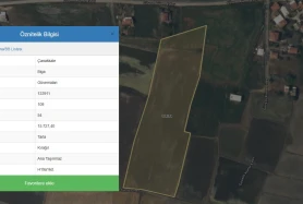 Çanakkale Biga Güvemalan 15.727 m2 Satılık Tarla