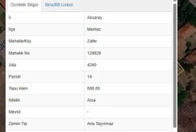 ŞİFAHANEDE SATILIK ARSA