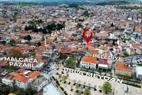 URLA SANAT SOKAĞINDA KÖŞE KONUM TERASLI MÜSTAKİL