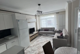 EKİNOX GAYRİMENKUL ALPEREN MİRAN'DAN KİRALIK 1+1 EŞYALI ARA KAT